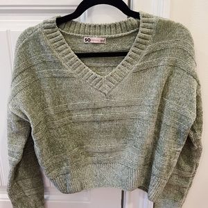 Green sweater
